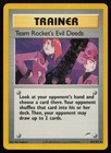 Team Rocket's Evil Deeds
