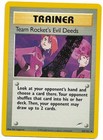 Team Rocket's Evil Deeds