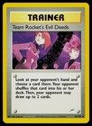 Team Rocket's Evil Deeds