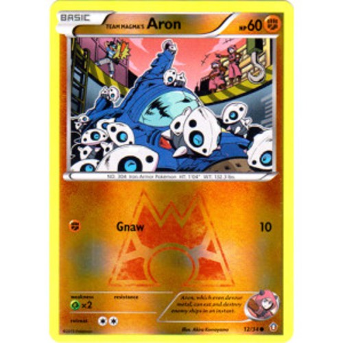 Team Magma's Aron