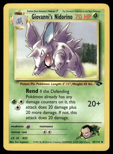 Giovanni's Nidorino