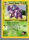Giovanni's Nidorino