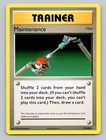 Maintenance