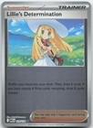 Lillie's Determination