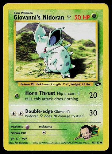 Giovanni's Nidoran