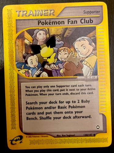 Pokemon Fan Club