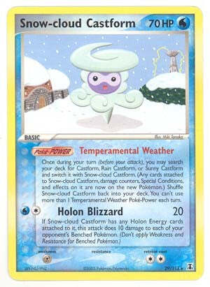 Snow-cloud Castform