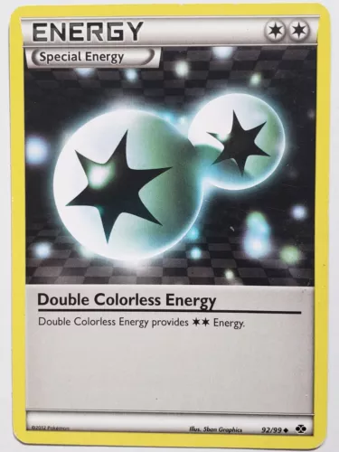 Double Colorless Energy