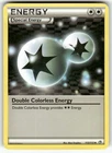 Double Colorless Energy
