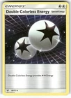 Double Colorless Energy