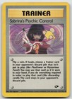 Sabrina's Psychic Control