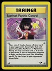 Sabrina's Psychic Control