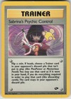 Sabrina's Psychic Control