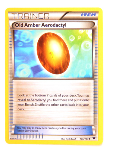 Old Amber Aerodactyl