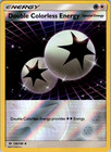 Double Colorless Energy