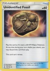 Unidentified Fossil