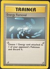 Energy Removal