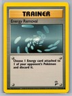 Energy Removal