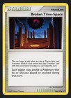 Broken Time-Space