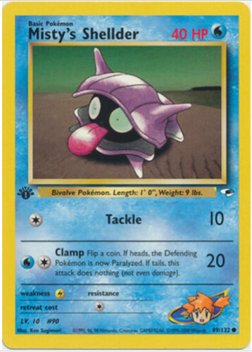 Misty's Shellder