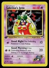 Sabrina's Jynx