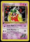 Sabrina's Jynx