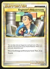 Engineer's Adjustments