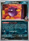 Team Rocket's Koffing