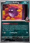 Team Rocket's Koffing