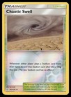Chaotic Swell