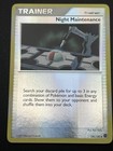 Night Maintenance