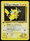 Lt. Surge's Pikachu