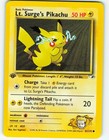 Lt. Surge's Pikachu