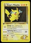 Lt. Surge's Pikachu
