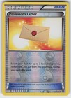 Professor's Letter
