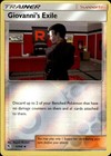Giovanni's Exile