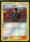 Giovanni's Exile
