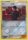 Giovanni's Exile