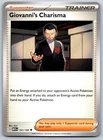 Giovanni's Charisma