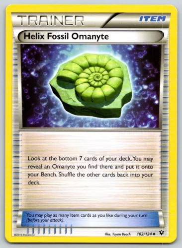 Helix Fossil Omanyte