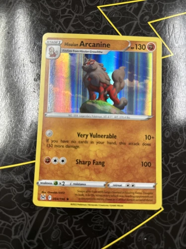Hisuian Arcanine