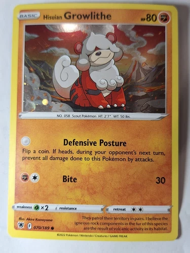 Hisuian Growlithe