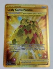 Leafy Camo Poncho