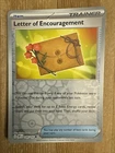 Letter of Encouragement