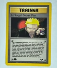 Lt. Surge's Secret Plan
