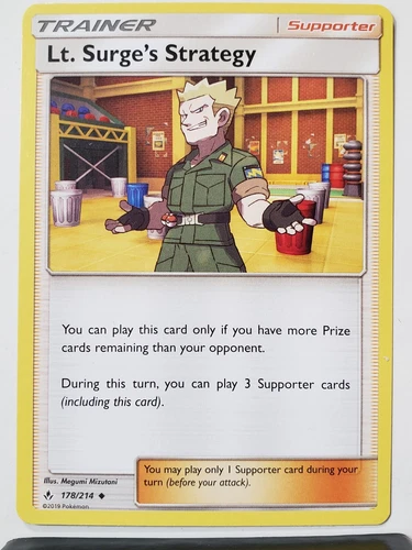 Lt. Surge's Strategy