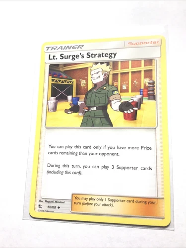Lt. Surge's Strategy