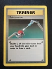 Maintenance