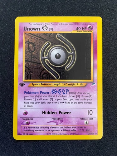Unown H
