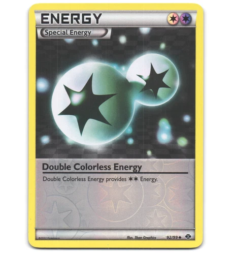 Double Colorless Energy